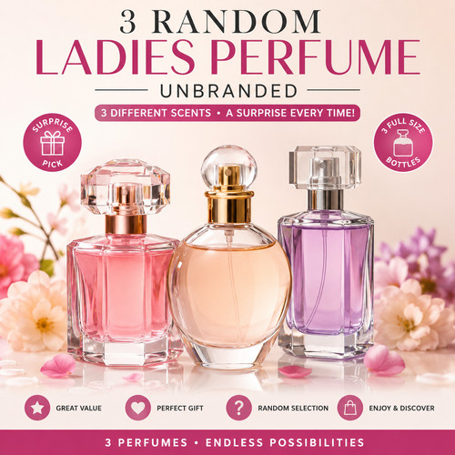 Women perfume 3 x 100ml - x,